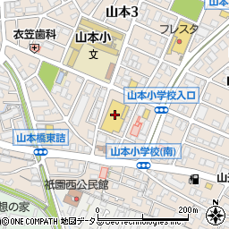 広島銀行マルショク山本店 ＡＴＭ周辺の地図
