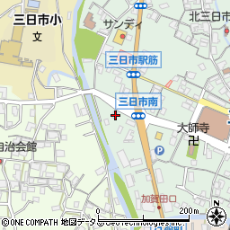 大阪府河内長野市三日市町201-1周辺の地図