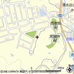 奈良県高市郡高取町清水谷1300-342周辺の地図