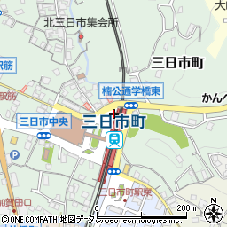 大阪府河内長野市三日市町32周辺の地図
