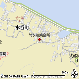 竹ヶ端集会所周辺の地図