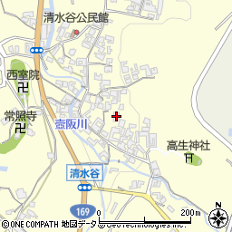 奈良県高市郡高取町清水谷717周辺の地図