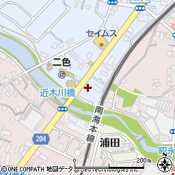 丸平運輸倉庫株式会社周辺の地図