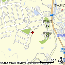 奈良県高市郡高取町清水谷1300-341周辺の地図