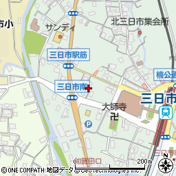 大阪府河内長野市三日市町218-5周辺の地図