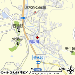奈良県高市郡高取町清水谷1027周辺の地図