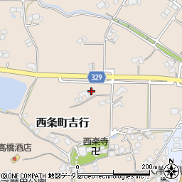 広島県東広島市西条町吉行1708周辺の地図