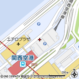 関西国際空港第２駐車場周辺の地図