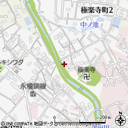 大阪府岸和田市極楽寺町378周辺の地図