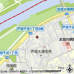 川口マンション２周辺の地図