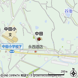 淡路市立　中田保育園周辺の地図