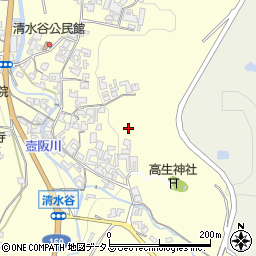 奈良県高市郡高取町清水谷699周辺の地図