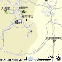 奈良県高市郡高取町藤井338周辺の地図