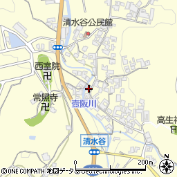 奈良県高市郡高取町清水谷1092周辺の地図