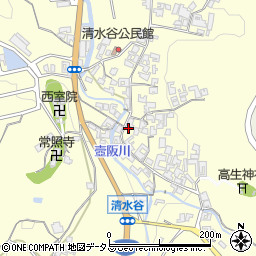奈良県高市郡高取町清水谷1029周辺の地図