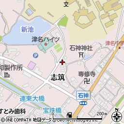 石神会館周辺の地図