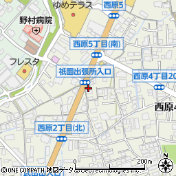 朝日新聞　ＡＳＡ祇園周辺の地図