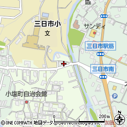 大阪府河内長野市小塩町156周辺の地図