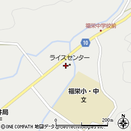山口県萩市福井下4340周辺の地図