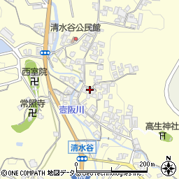 奈良県高市郡高取町清水谷1032周辺の地図