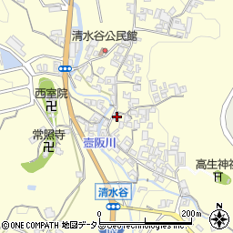 奈良県高市郡高取町清水谷1031周辺の地図