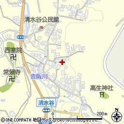 奈良県高市郡高取町清水谷714周辺の地図