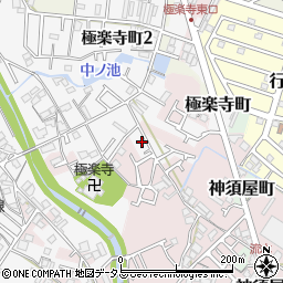 大阪府岸和田市極楽寺町571-14周辺の地図