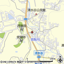 奈良県高市郡高取町清水谷1237周辺の地図