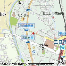 大阪府河内長野市三日市町238-4周辺の地図