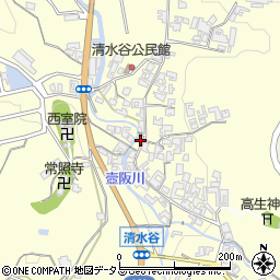 奈良県高市郡高取町清水谷1088周辺の地図