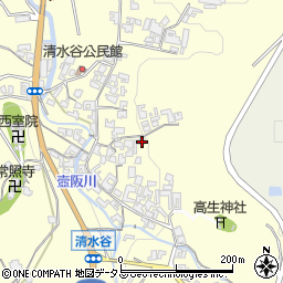 奈良県高市郡高取町清水谷711周辺の地図