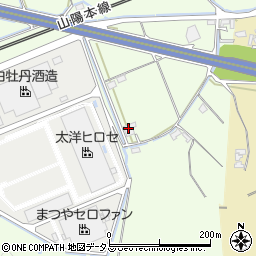 広島県東広島市高屋町桧山402周辺の地図