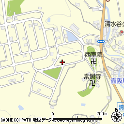 奈良県高市郡高取町清水谷1300-334周辺の地図