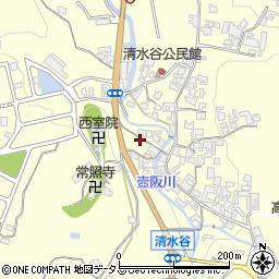 奈良県高市郡高取町清水谷1246周辺の地図
