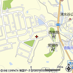 奈良県高市郡高取町清水谷1300-333周辺の地図