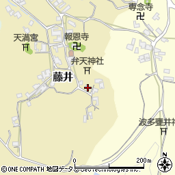 奈良県高市郡高取町藤井363周辺の地図