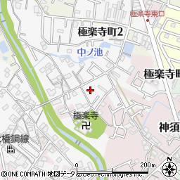 大阪府岸和田市極楽寺町581周辺の地図