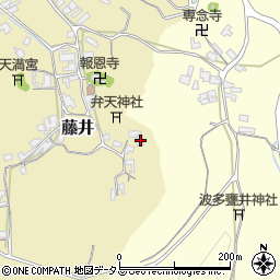 奈良県高市郡高取町藤井344周辺の地図