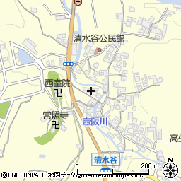 奈良県高市郡高取町清水谷1243周辺の地図