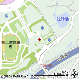 広島広域公園トイレ８周辺の地図