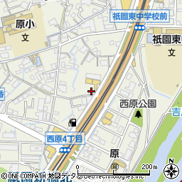 ベルスター祇園新橋周辺の地図