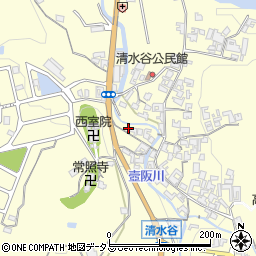 奈良県高市郡高取町清水谷1248周辺の地図