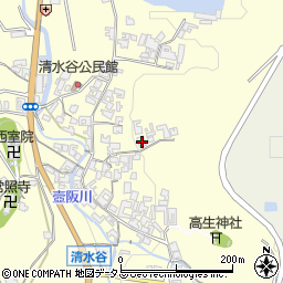 奈良県高市郡高取町清水谷616周辺の地図