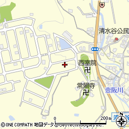 奈良県高市郡高取町清水谷1300-324周辺の地図
