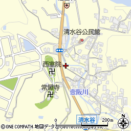 奈良県高市郡高取町清水谷1250周辺の地図