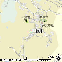 奈良県高市郡高取町藤井211周辺の地図