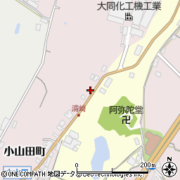大阪府河内長野市小山田町288周辺の地図