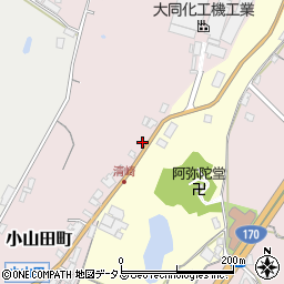 大阪府河内長野市小山田町288周辺の地図