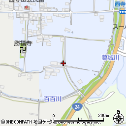 奈良県御所市西寺田340周辺の地図