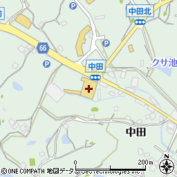 コメリホームセンター　津名資材館周辺の地図